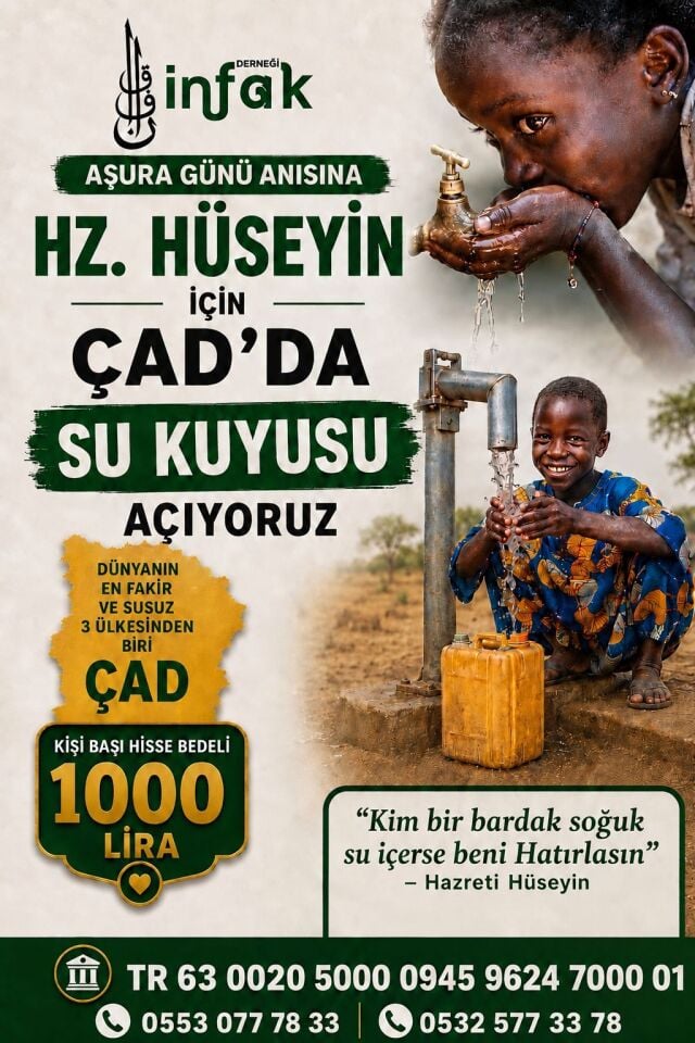 Çad'da Su kuyusu (Hisseli)